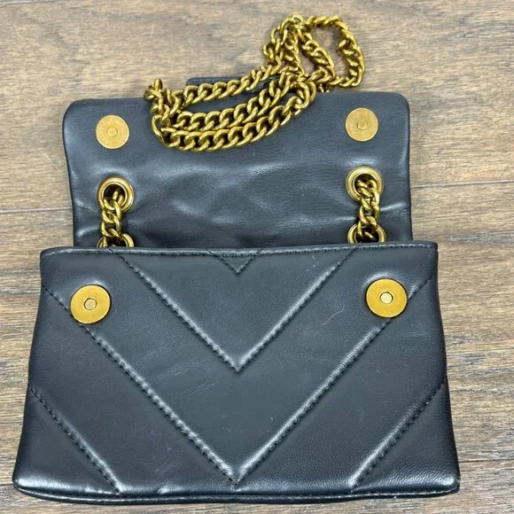 KURT GEIGER Mini Kensington Quilted Bag Black EUC - Picture 7 of 9